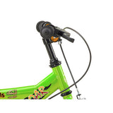 Pedal Pals kids mountain bike 12-inch green, imported from the UK