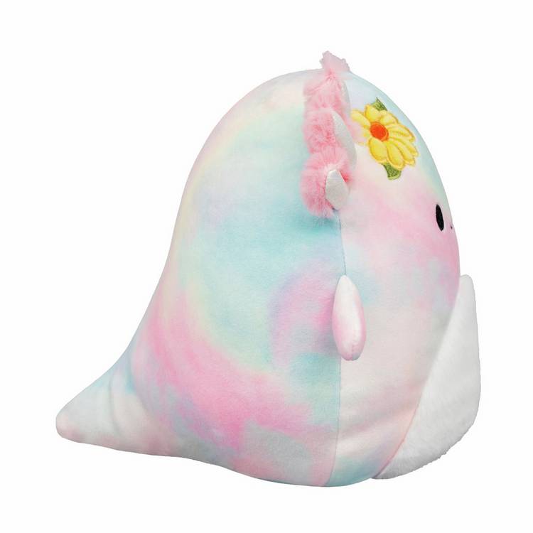 Squishmallows soft toy Tinley the tie-dye axolotl 7.5 inch, UK version