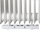 SpeedComfort cast iron radiator fan Mono Set White - British product