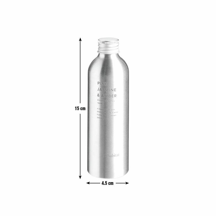 Habitat diffuser refill Pink Jasmine and Amber 180ml, imported from the UK