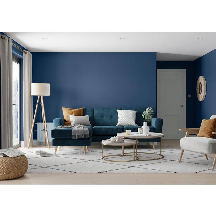 Dulux matt paint Sapphire Salute 2.5L - British product
