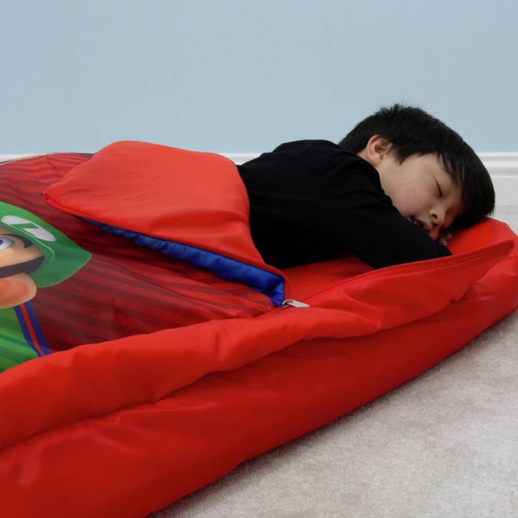 Nintendo Super Mario Squad inflatable ReadyBed for kids, UK version