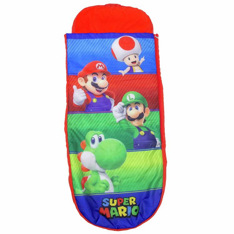 Nintendo Super Mario Squad inflatable ReadyBed for kids, UK version