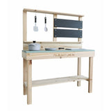 Chad Valley wooden play house with mud kitchen (British brand)