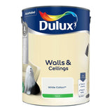 Argos Dulux Walls & Ceilings Silk Paint White Cotton 5L- Buy online at McGrocer