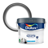 Argos Dulux Walls & Ceilings Matt Paint Pure Brilliant White - 10L- Buy online at McGrocer