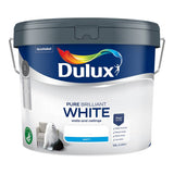 Dulux Pure Brilliant White matt paint 10L (British brand)