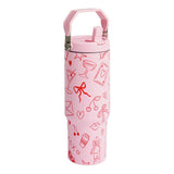 Argos Argos Home Pink Icon Travel Cup 840ml- Buy online at McGrocer