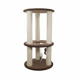 Rosewood Pet cinnamon cat scratcher multi-level tree, UK version