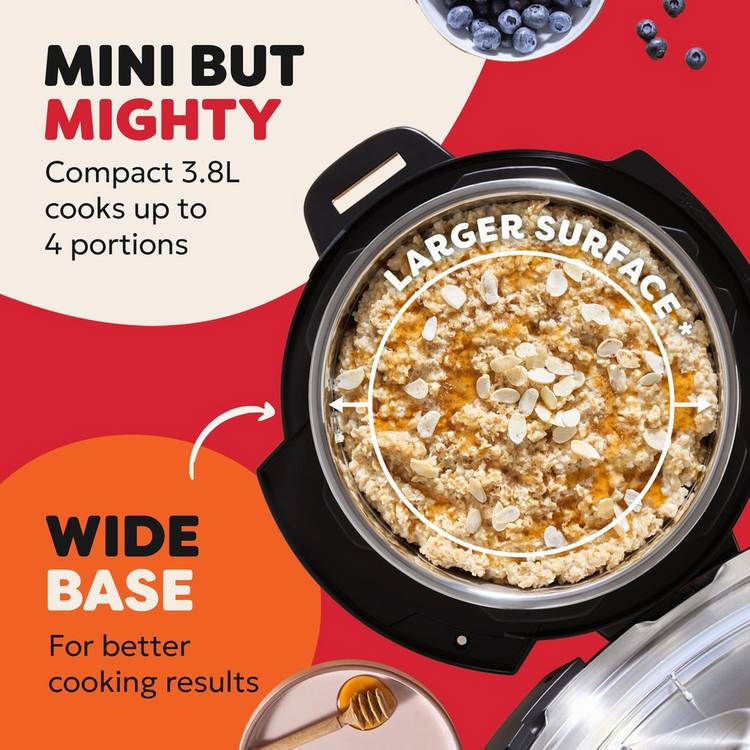 Instant Pot Classic Mini multi cooker 3.8L, imported from the UK