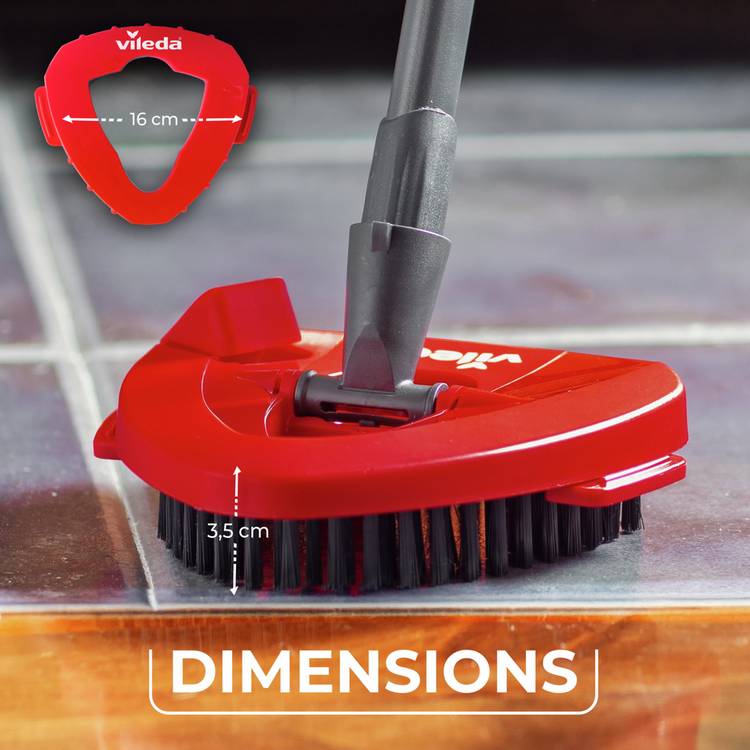Vileda Turbo Spin Scrub Brush cleaning tool (British brand)