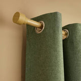 Argos Home light oak extendable curtain pole 120-210cm (British brand)