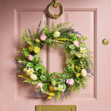 Argos Home floral and egg Easter wreath 55.9cm (British brand)