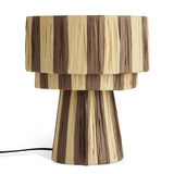 Argos Home Salto Rafia 3-tier table lamp - British product
