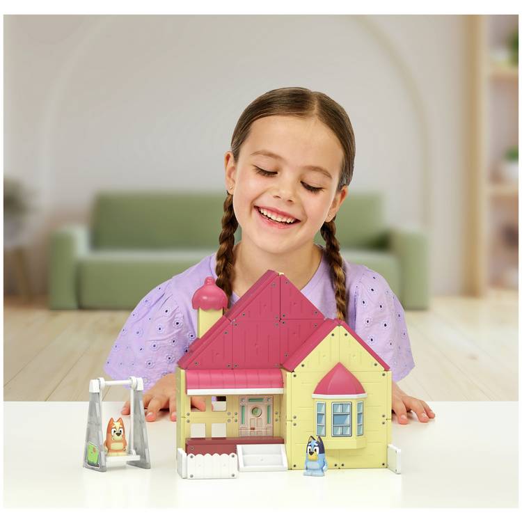 Tile Town Bluey Heeler Home magnetic tile set (British brand)