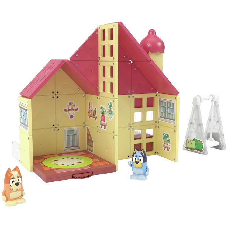 Tile Town Bluey Heeler Home magnetic tile set (British brand)