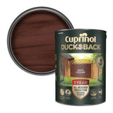 Argos Cuprinol Ducksback Matt Paint Rich Cedar Outdoor Wood Paint - 5L- Buy online at McGrocer
