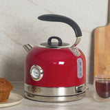 Haden red kettle 1.5 litre, imported from the UK