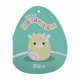 Squishmallows soft toy Rina the Yellow Cow 7.5-inch (British brand)