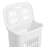 Argos Home white laundry hamper 54L, imported from the UK