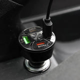 Streetwize 12V USB car charger with Type-C and Type-A ports (British brand)