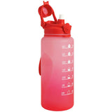 Home Pink Ombre water tracker bottle 2.2 litre UK version