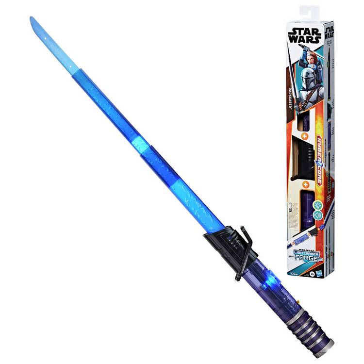 Star Wars Darksaber Forge Bladesmith toy, imported from the UK