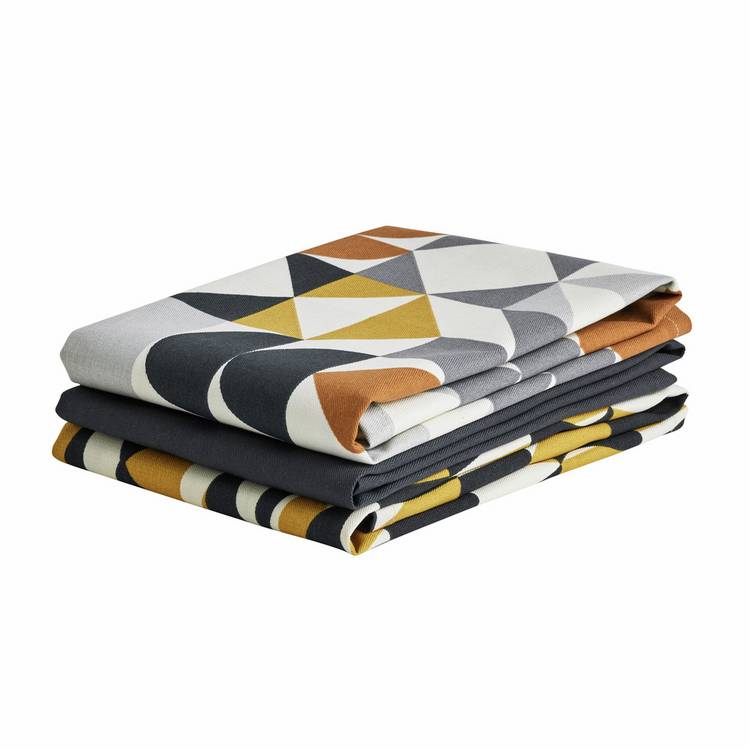 Argos Home geometric tea towels pack of 3, imported from the UK