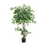 Superdrug Livingandhome Faux Banyan Tree Artificial Tree 120cm- Buy online at McGrocer