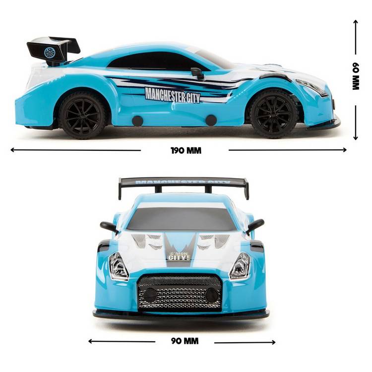 Manchester City FC RC sports car 1:24 scale, imported from the UK
