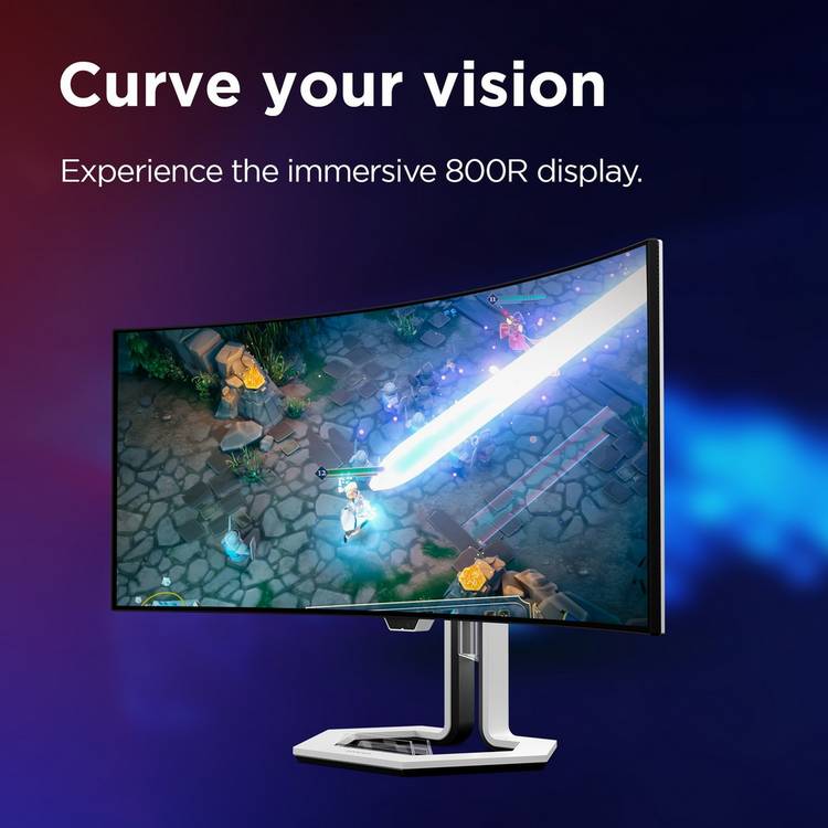Lenovo Legion Pro 34-inch curved OLED gaming monitor, UK version
