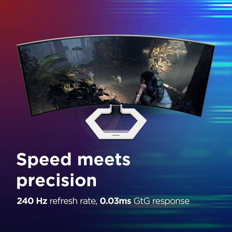 Lenovo Legion Pro 34-inch curved OLED gaming monitor, UK version