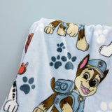 Paw Patrol fleece throw blue 150x100cm (British brand)