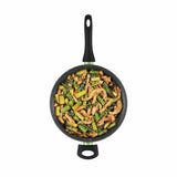 Salter PFAS-free aluminium wok 28cm with lid, UK version