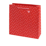 Argos Home large heart gift bag with tissue paper - British product