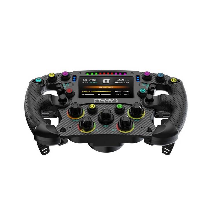 MOZA Racing FSR V2 racing wheel digital dashboard - British product