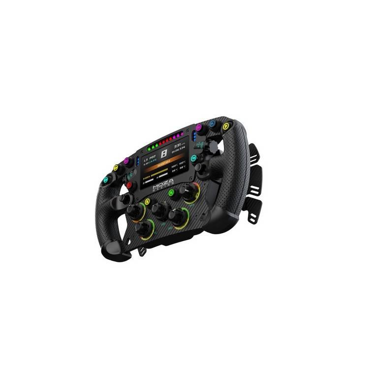 MOZA Racing FSR V2 racing wheel digital dashboard - British product