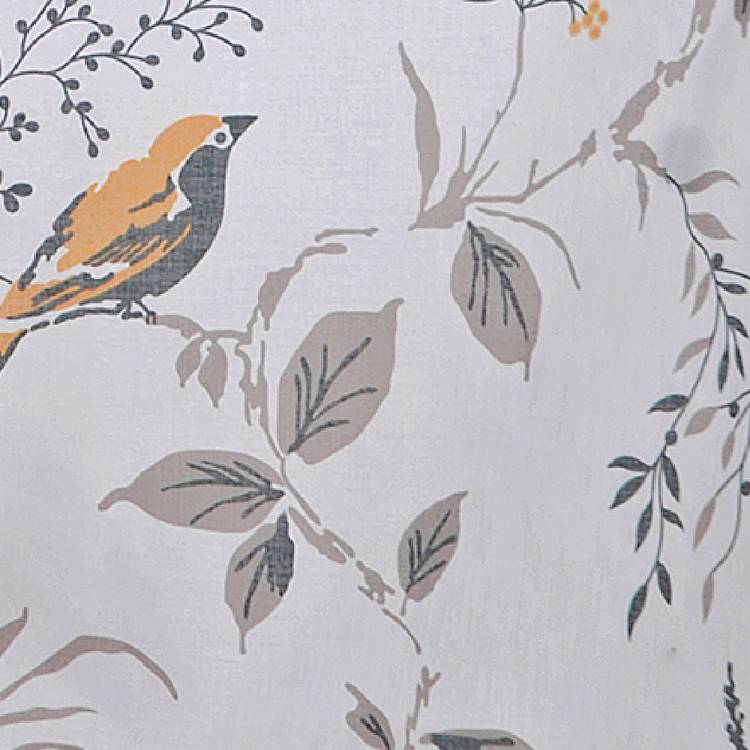 Habitat birds voile curtain multicoloured 140x229cm, imported from the UK