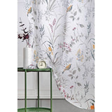 Habitat birds voile curtain multicoloured 140x229cm, imported from the UK