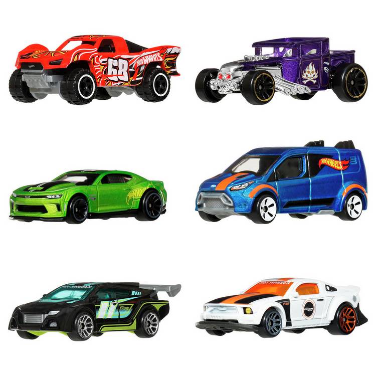 Hot Wheels Legends Multipack 6 die-cast cars - British product