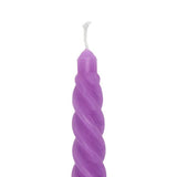 Argos Home twist taper candles in pastel shades (British brand)