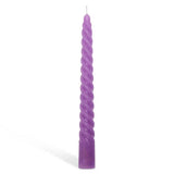 Argos Home twist taper candles in pastel shades (British brand)
