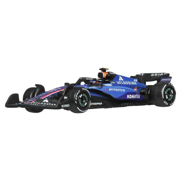 Hot Wheels F1 Carlos Sainz collectable car, UK version
