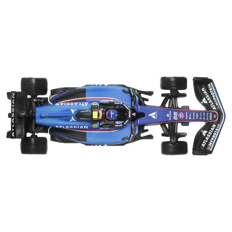 Hot Wheels F1 Carlos Sainz collectable car, UK version