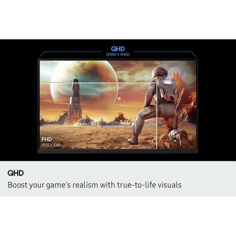 Samsung Odyssey G5 27 inch QHD monitor 200Hz, UK version