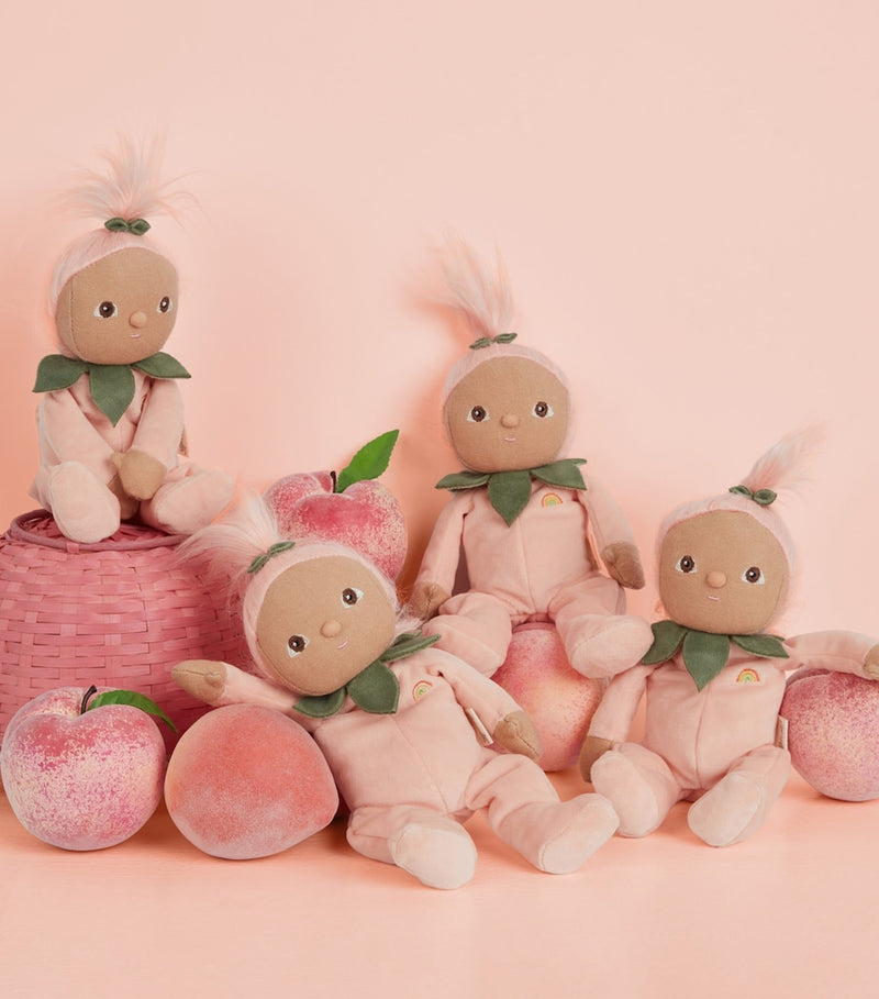 Olli Ella Dinky Dinkum Peggy Peach doll 22cm, UK version
