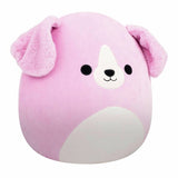 Squishmallows Peggy Sue pink golden retriever soft toy 16 inch, UK version