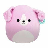 Squishmallows Peggy Sue pink golden retriever soft toy 16 inch, UK version