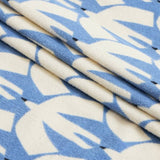 Habitat x Scion blue geometric beach towel 150x80cm - British product