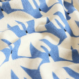 Habitat x Scion blue geometric beach towel 150x80cm - British product
